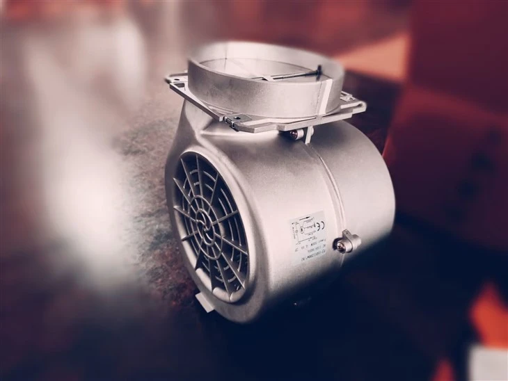 dual inlet aluminum alloy centrifugal fan